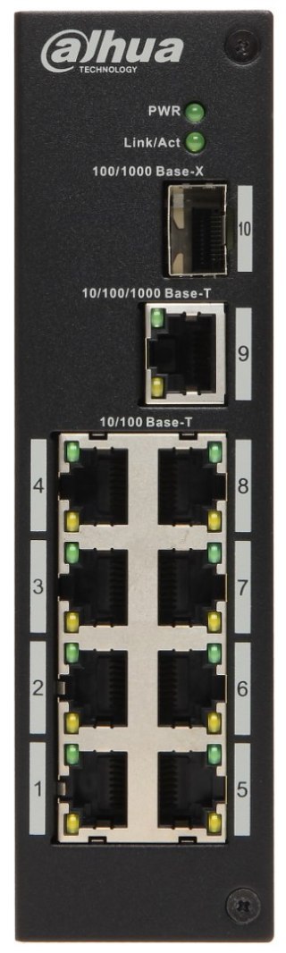 SWITCH PRZEMYSŁOWY PFS3110-8T 8-PORTOWY SFP DAHUA