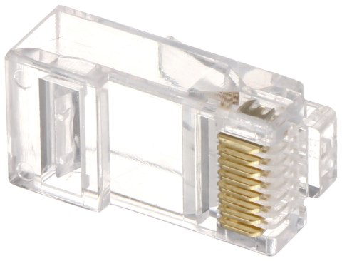 WTYK MODULARNY PRZELOTOWY RJ45T/6*P100 TYP EZ
