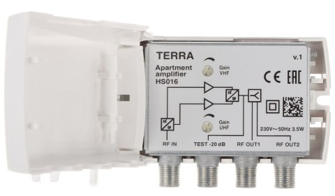 WZMACNIACZ WIELOZAKRESOWY HS-016 TERRA