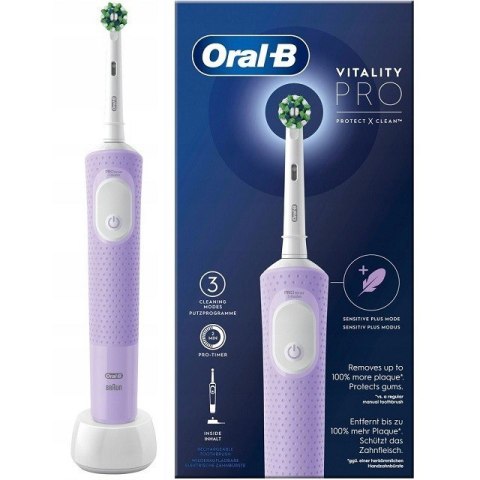 Braun Oral-B Vitality Pro D103 Lilac szczoteczka Braun Oral-B Vitality Pro D103 Lilac szczoteczka