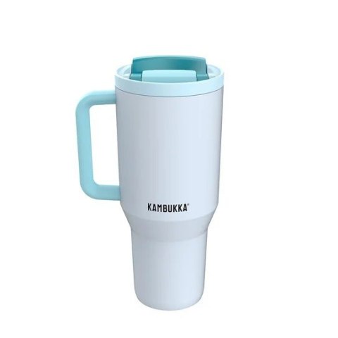 Kubek termiczny z teleskopową słomką Kambukka Rio Tumbler 950ml Frosty Coconut Kubek termiczny z teleskopową słomką Kambukka Rio Tumbler 950ml Frosty Coconut
