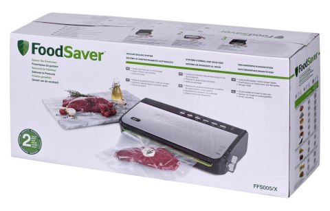 Zgrzewarka próżniowa FoodSaver FFS005x (stal nierdzewna) Zgrzewarka próżniowa FoodSaver FFS005x (stal nierdzewna)