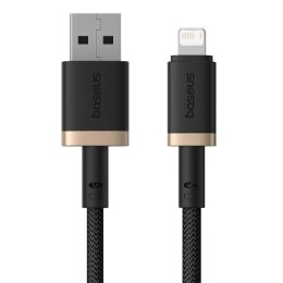 Kabel Baseus Dura 2.4A 1m (czarno-złoty)