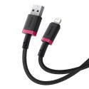 Kabel Baseus Dura 2.4A 2m (czerwono-czarny)