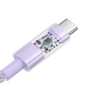 Kabel Baseus Gem USB-USB C 100W 2m (fioletowy)