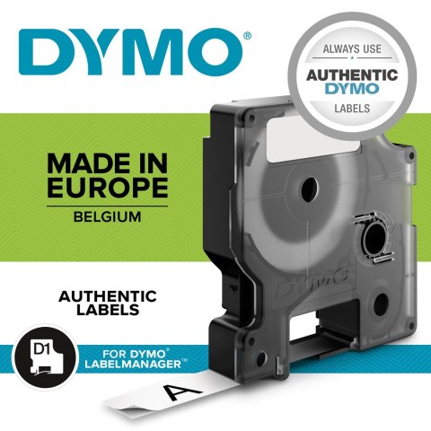 Taśma barwiąca DYMO D1 9mmx7m czarny/biały S0720680 (9 mm ) Taśma barwiąca DYMO D1 9mmx7m czarny/biały S0720680 (9 mm )