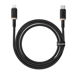 Kabel Baseus Dura Typ C 20W 1m (czarno-złoty)