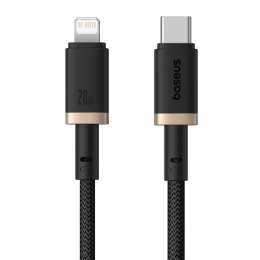 Kabel Baseus Dura Typ C 20W 1m (czarno-złoty)