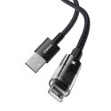 Kabel Baseus Gem Typ C 2.4A 2m (czarny)