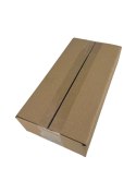 KARTON KLAPOWY, pudełko zrobione z tektury 3W 3 warstwowej, kolor szaro/brązowy, 300x300x100mm 380G/M2 20 SZTUK