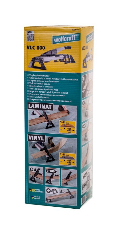 Gilotyna do paneli Wolfcraft VLC 800 (winylowe i laminowane) Gilotyna do paneli Wolfcraft VLC 800 (winylowe i laminowane)