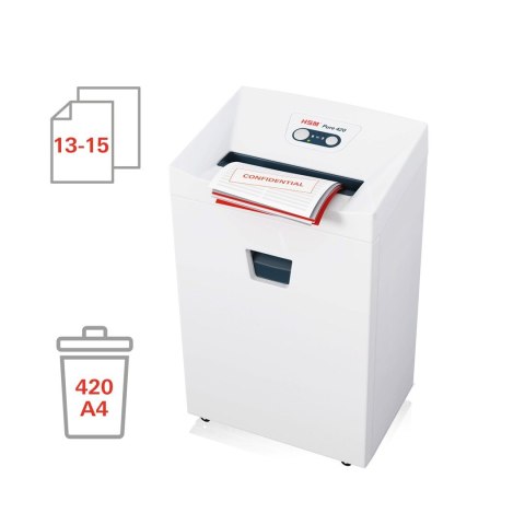 HSM Niszczarka Pure 420, 35L 4,5x30 mm HSM Niszczarka Pure 420, 35L 4,5x30 mm