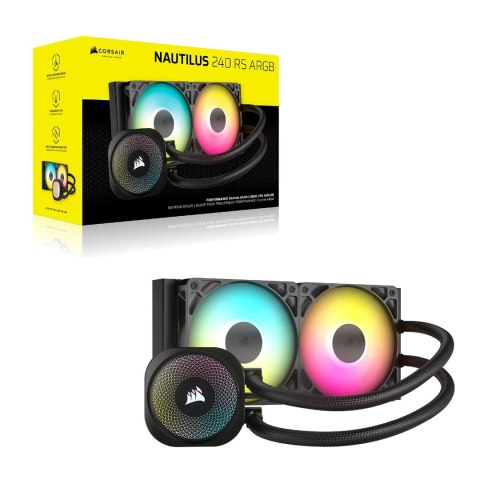 CORSAIR NAUTILUS 240 ARGB, 240mm Radiator, Liquid CPU Cooler CORSAIR NAUTILUS 240 ARGB, 240mm Radiator, Liquid CPU Cooler