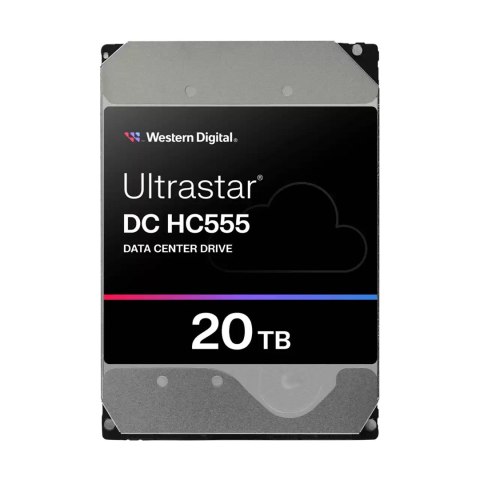 Dysk serwerowy HDD Western Digital Ultrastar DC HC555 WUH722020CL5204 (20 TB; 3.5"; SAS) Dysk serwerowy HDD Western Digital Ultrastar DC HC555 WUH722020CL5204 (20 TB; 3.5"; SAS)