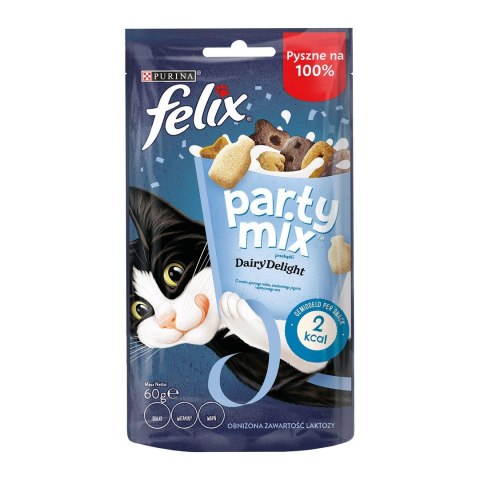 FELIX Party Mix Dairy Delight - przysmak dla kota - 60 g FELIX Party Mix Dairy Delight - przysmak dla kota - 60 g