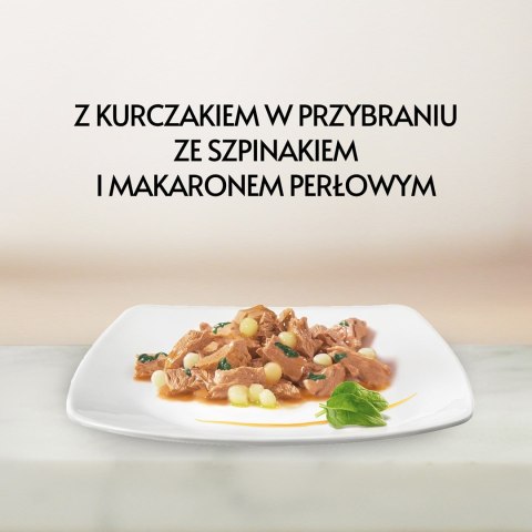 GOURMET A la Carte Kurczak, Pstrąg, Wołowina, Rdzawiec - mokra karma dla kota - 4 x 85 g GOURMET A la Carte Kurczak, Pstrąg, Wołowina, Rdzawiec - mokra karma dla kota - 4 x 85 g