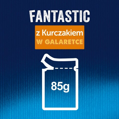 PURINA Felix Fantastic: kurczak - mokra karma dla kota - 85 g PURINA Felix Fantastic: kurczak - mokra karma dla kota - 85 g