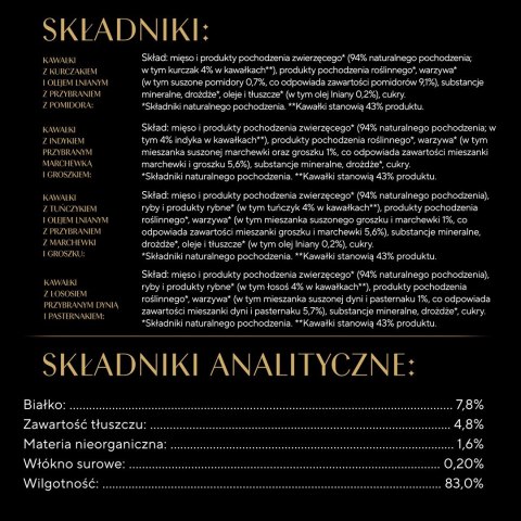SHEBA Nature's Collection Mix - mokra karma dla kota - 40x85 g SHEBA Nature's Collection Mix - mokra karma dla kota - 40x85 g