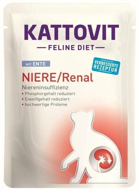 KATTOVIT FELINE Zestaw na nerki 12x 85g dla kota KATTOVIT FELINE Zestaw na nerki 12x 85g dla kota