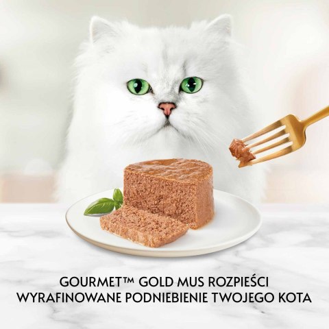 PURINA Gourmet Gold Mus z kurczakiem - mokra karma dla kota - 85g PURINA Gourmet Gold Mus z kurczakiem - mokra karma dla kota - 85g