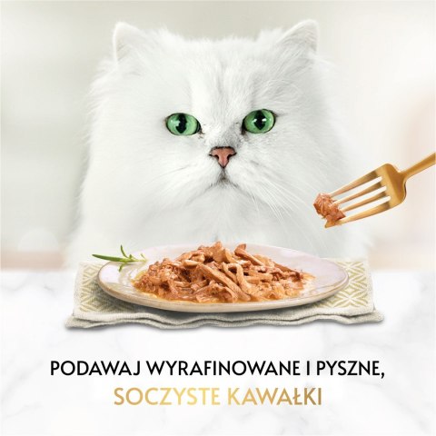 PURINA Gourmet Gold Succulent Delights Ryba oceaniczna - mokra karma dla kota - 85 g PURINA Gourmet Gold Succulent Delights Ryba oceaniczna - mokra karma dla kota - 85 g