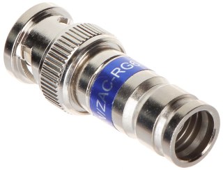 WTYK KOMPRESYJNY BNC-W/ZAC-RG6/CSR