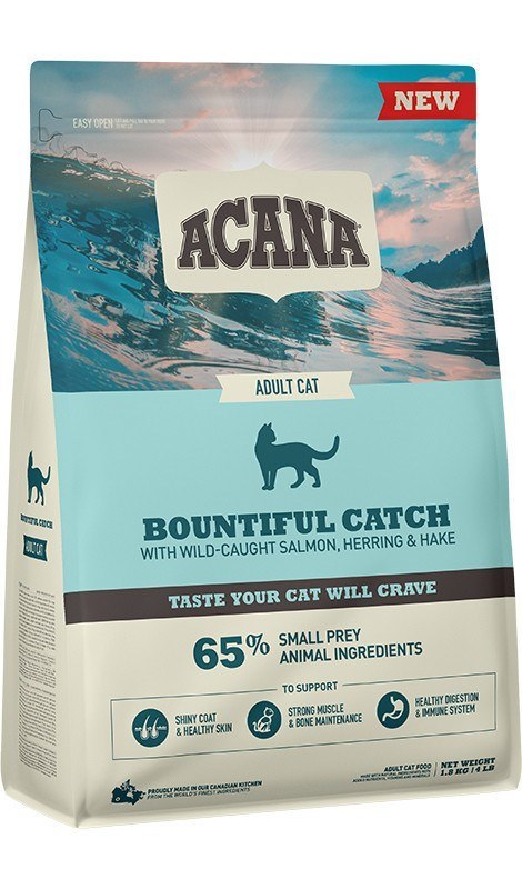 ACANA Bountiful Catch - sucha karma dla kotów - 1,8kg ACANA Bountiful Catch - sucha karma dla kotów - 1,8kg