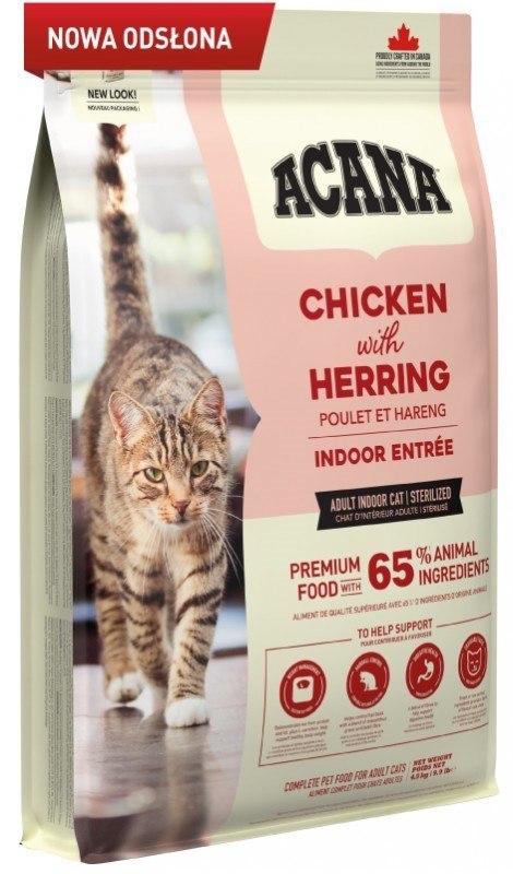 ACANA Indoor Entrée - sucha karma dla kota - 4,5kg ACANA Indoor Entrée - sucha karma dla kota - 4,5kg