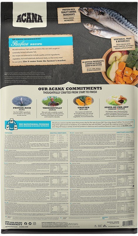 ACANA Highest Protein Pacifica Dog - sucha karma dla psa - 6 kg ACANA Highest Protein Pacifica Dog - sucha karma dla psa - 6 kg