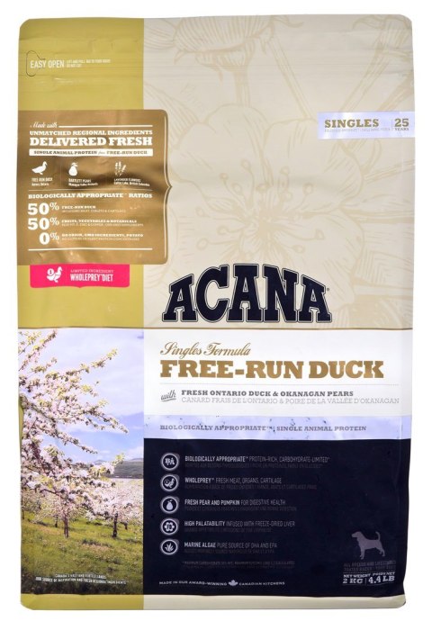 ACANA Free-Run duck dog 2kg ACANA Free-Run duck dog 2kg