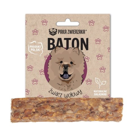 Paka Zwierzaka baton Żwacz wołowy 35g Paka Zwierzaka baton Żwacz wołowy 35g