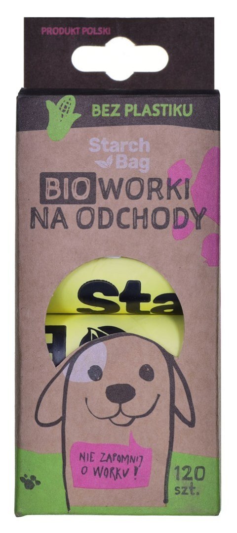 STARCH BAG - bioworki na odchody - 8 x 15 szt. STARCH BAG - bioworki na odchody - 8 x 15 szt.