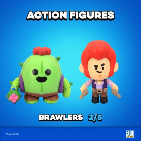BRAWL STARS S1 ACTION FIGURES 11cm - 2 PACK VER.A BRAWL STARS S1 ACTION FIGURES 11cm - 2 PACK VER.A