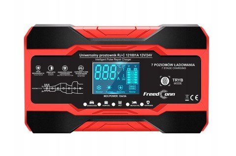 Prostownik akumulatorowy RJ Tianye RJ-C 121001A 12V, 10A /24V 5A Prostownik akumulatorowy RJ Tianye RJ-C 121001A 12V, 10A /24V 5A