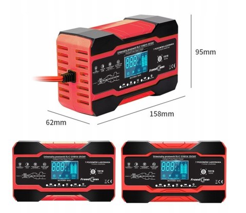 Prostownik akumulatorowy RJ Tianye RJ-C 121001A 12V, 10A /24V 5A Prostownik akumulatorowy RJ Tianye RJ-C 121001A 12V, 10A /24V 5A