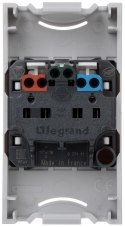 GNIAZDO POJEDYNCZE LE-004280 DIN TS-35 230 V 16 A LEGRAND