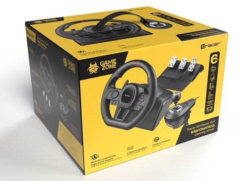 TRACER KIEROWNICA SIMRACER MANUAL GEARBOX 6 IN 1 TRACER KIEROWNICA SIMRACER MANUAL GEARBOX 6 IN 1