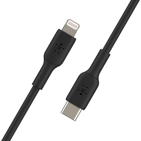 Kabel Belkin BoostCharge USB-C to Lightning Cable 1m Black Kabel Belkin BoostCharge USB-C to Lightning Cable 1m Black