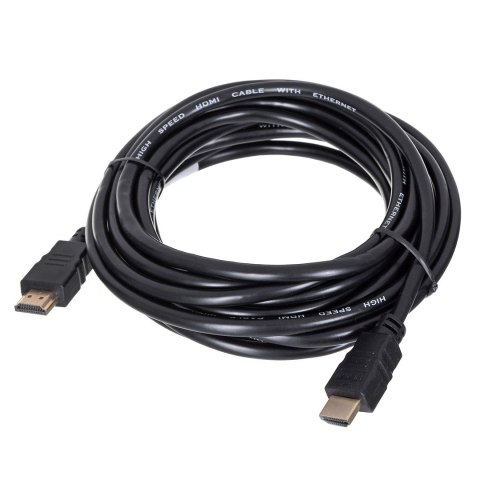 Kabel Lanberg CA-HDMI-10CC-0100-BK (HDMI M - HDMI M; 10m; kolor czarny)