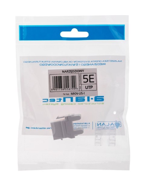 Q-LANTEC Moduł keystone RJ45 UTP kat.5e Q-LANTEC Moduł keystone RJ45 UTP kat.5e