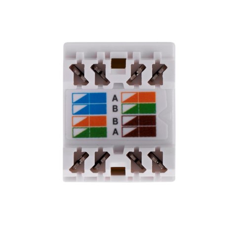 Q-LANTEC Moduł keystone RJ45 UTP kat.5e Q-LANTEC Moduł keystone RJ45 UTP kat.5e