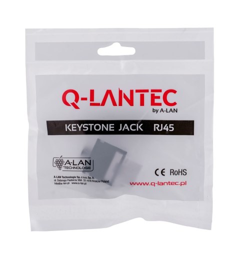 Q-LANTEC Moduł keystone RJ45 beznarzędziowy UTP kat.6 Q-LANTEC Moduł keystone RJ45 beznarzędziowy UTP kat.6