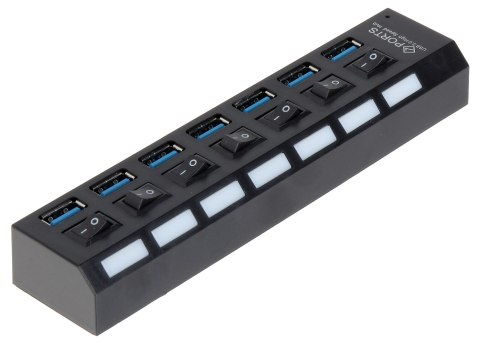 HUB USB 3.0 HUB-USB3.0-1/7 55 cm HUB USB 3.0 HUB-USB3.0-1/7 55 cm