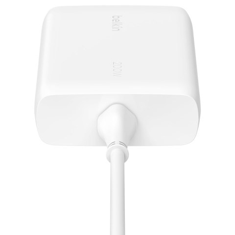Ładowarka Belkin BoostCharge Pro 4-Port USB-C PD 3.1 GaN Charger 200W White Ładowarka Belkin BoostCharge Pro 4-Port USB-C PD 3.1 GaN Charger 200W White