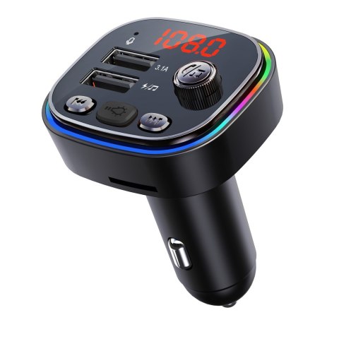 VAKOSS TRAMISTER SAMOCHODOWY RGB/ FM/ BLUETOOTH/ USB / 3.1A TC-B439 VAKOSS TRAMISTER SAMOCHODOWY RGB/ FM/ BLUETOOTH/ USB / 3.1A TC-B439