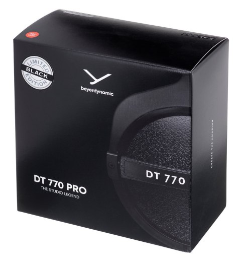Beyerdynamic DT 770 PRO 250 OHM BLACK LIMITED EDITION - Słuchawki studyjne zamknięte Beyerdynamic DT 770 PRO 250 OHM BLACK LIMITED EDITION - Słuchawki studyjne zamknięte