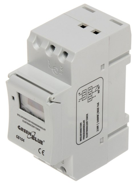 PROGRAMOWALNY ELEKTRONICZNY PRZEŁĄCZNIK CZASOWY GB-104 PROGRAMOWALNY ELEKTRONICZNY PRZEŁĄCZNIK CZASOWY GB-104