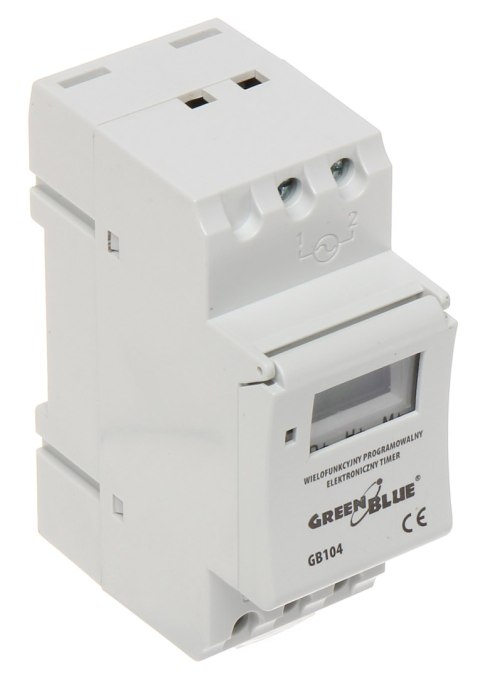 PROGRAMOWALNY ELEKTRONICZNY PRZEŁĄCZNIK CZASOWY GB-104 PROGRAMOWALNY ELEKTRONICZNY PRZEŁĄCZNIK CZASOWY GB-104