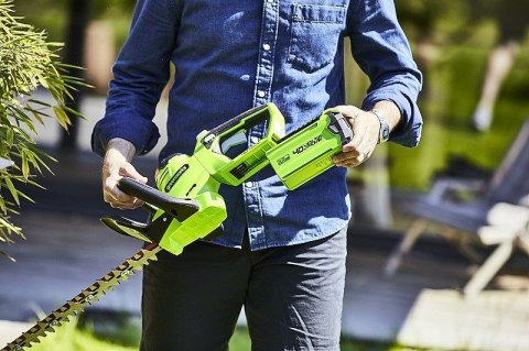 40V Nożyce do żywopłotu GREENWORKS G40HT61 - 2200907 40V Nożyce do żywopłotu GREENWORKS G40HT61 - 2200907