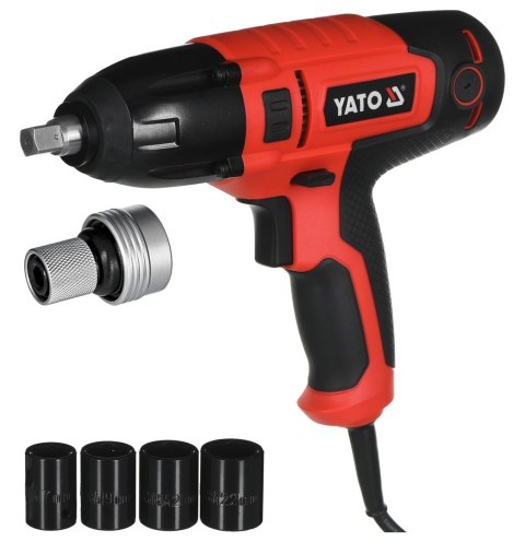 Klucz udarowy elektryczny 1/2"" 450W/450Nm Yato Klucz udarowy elektryczny 1/2"" 450W/450Nm Yato